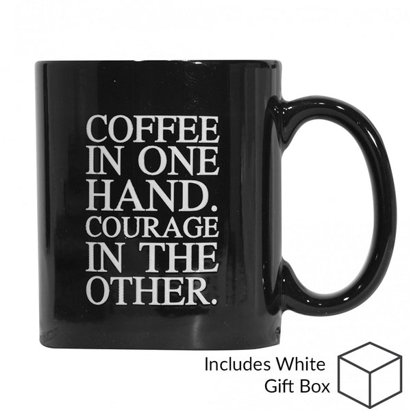 Matt Black Colour Changing Mug