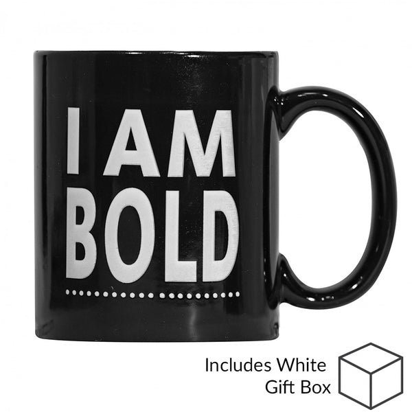 Matt Black Colour Changing Mug
