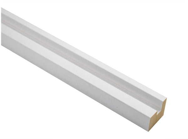 10mm 'Panel Tray' White Open Grain 7mm Offset