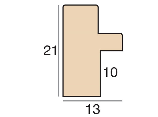 13mm 'Graf' Gold
