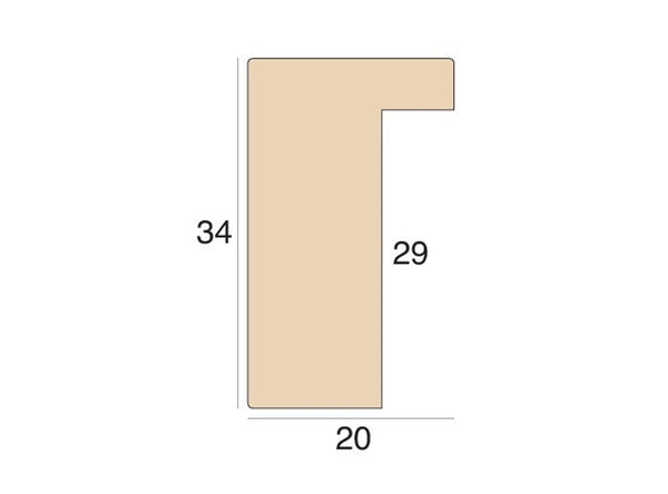20mm 'Milano' Copper FSC 100%