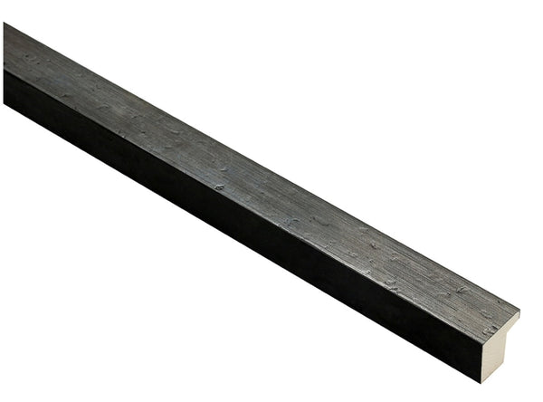 22mm 'Porter' Pewter & Black