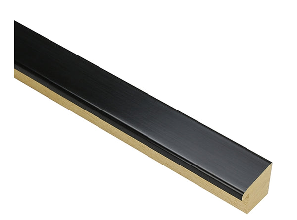 32mm 'Jet' Brushed Gloss Black FSC 100%