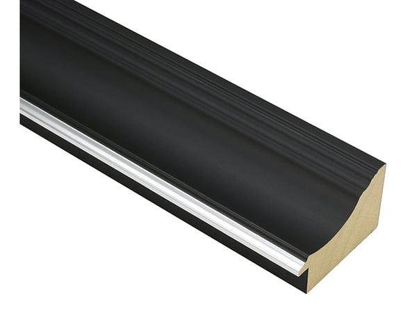 65mm 'Vermeer' Matt Black Silver Sight Edge FSC 100%