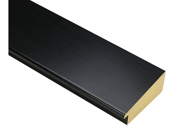 77mm 'Jet' Brushed Gloss Black FSC 100%