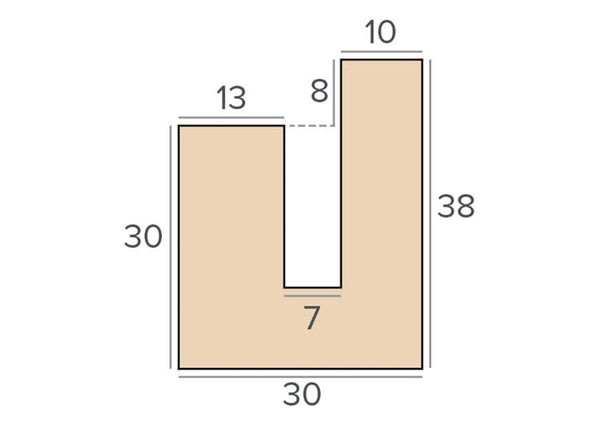 10mm 'Panel Tray Profile' Matt Black 8mm Rebate FSC 100%