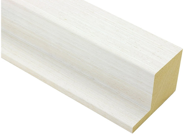 80mm 'Bloc' White Washed Open Grain