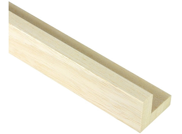 12mm 'Bare Wood' L Style Ayous
