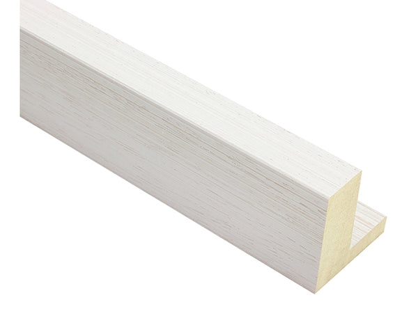 25x59mm 'Bloc' White Washed