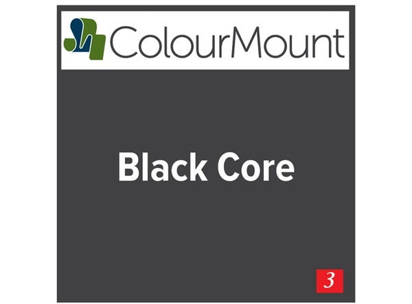 MUSHROOM   - Colourmount Black Core Heavy Textured