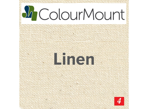 OATMEAL  - Colourmount Cream Core Linen