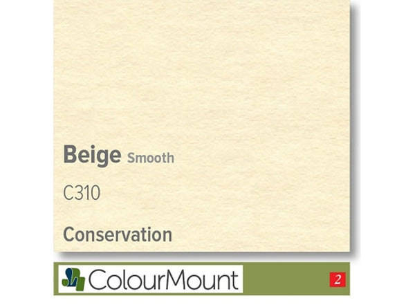BEIGE   - Colourmount Conservation Smooth