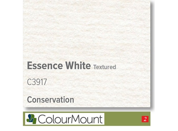 ESSENCE WHITE  - Colourmount Conservation Textured