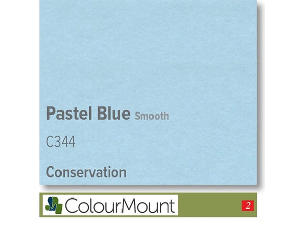 PASTEL BLUE   - Colourmount Conservation Smooth