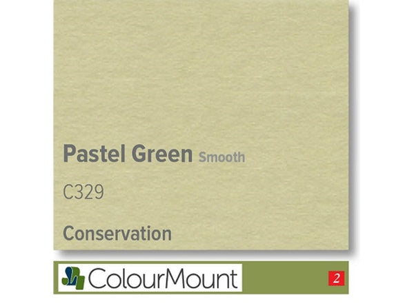 PASTEL GREEN  - Colourmount Conservation Smooth