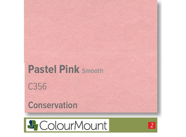 PASTEL PINK   - Colourmount Conservation Smooth