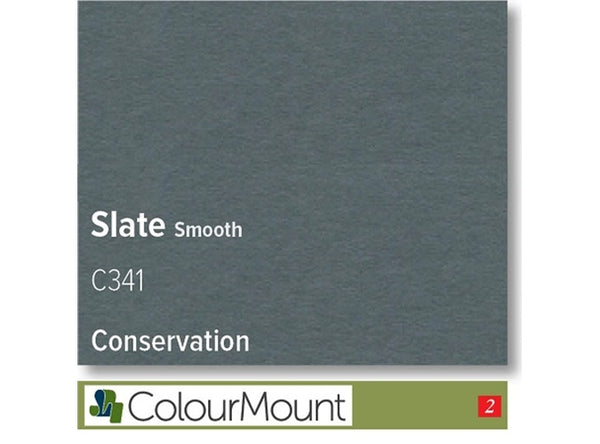 SLATE    - Colourmount Conservation Smooth