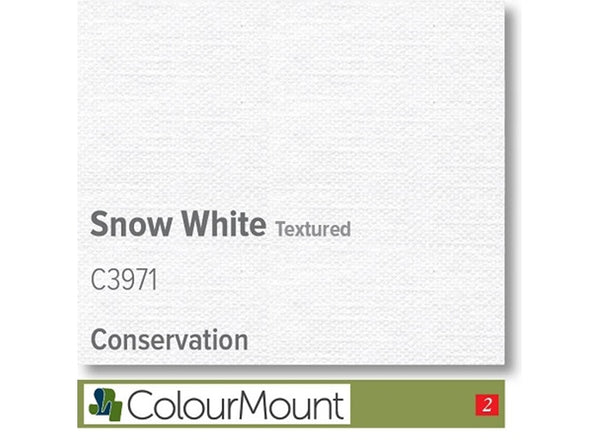 SNOW WHITE  - Colourmount Conservation Textured