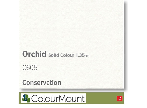 ORCHID  - Colourmount Conservation Solid Colour 1.35mm