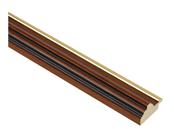 35mm 'Coniston' Walnut Gold Sight Edge FSC 100%