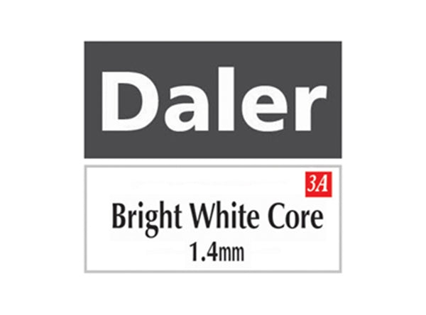 SOFT WHITE  - Daler Bright White Core Murano