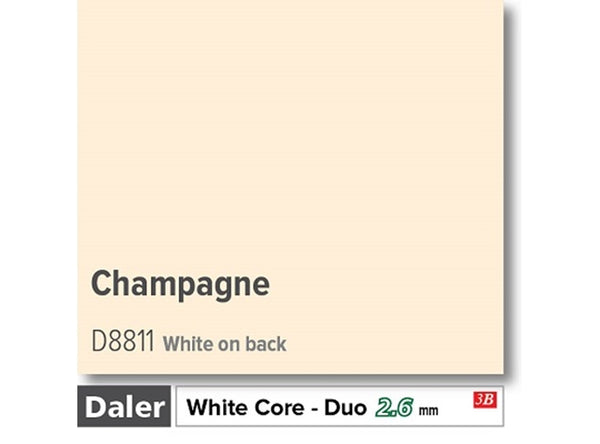 Champagne  - Daler Bright White Core 2.6mm