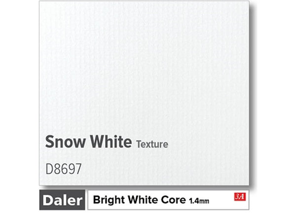 SNOWWHITE TEXTURE   - Daler Bright White Core