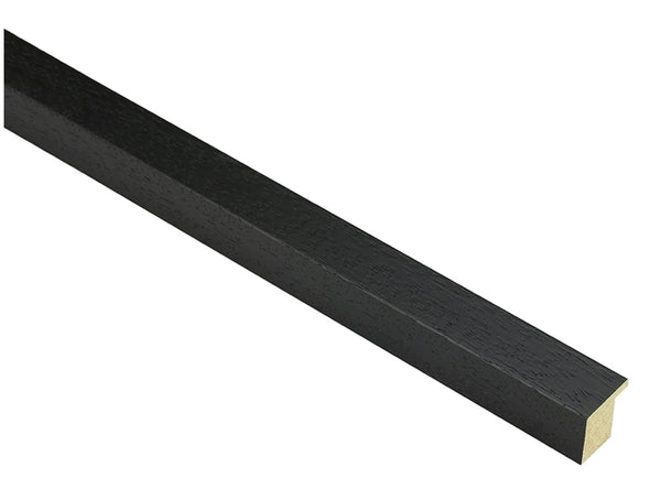 20x20mm 'Domino' Black Open Grain FSC 100%