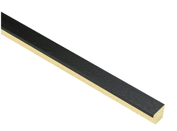 20x20mm 'Domino' Black Open Grain FSC 100%
