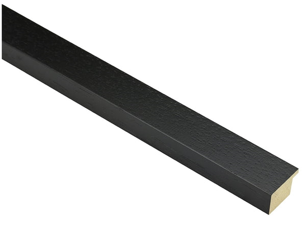 30mm 'Domino' Black Open Grain FSC 100%