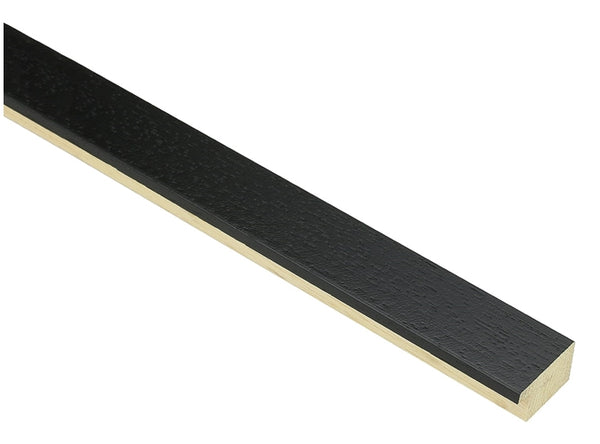 30mm 'Domino' Black Open Grain FSC 100%