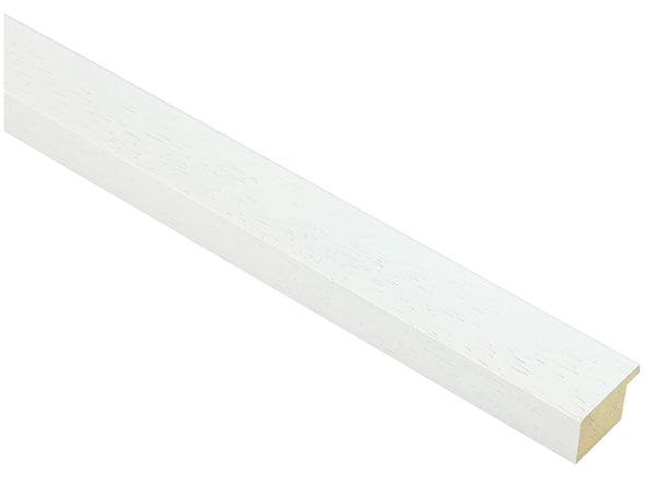 30mm 'Domino' White Open Grain FSC 100%