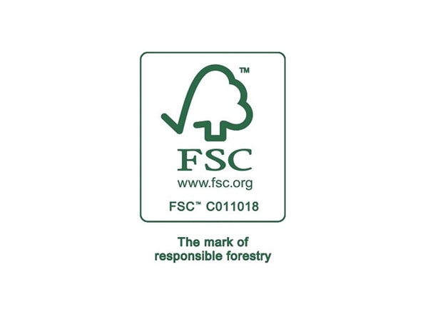 15mm 'Mono' White Closed Grain FSC 100%