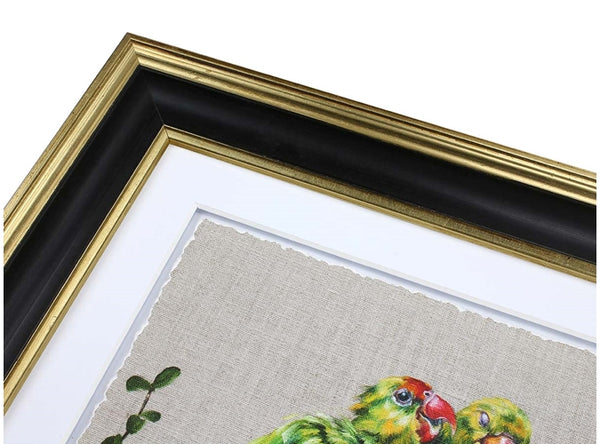 38mm 'Adlon' Black/Gold