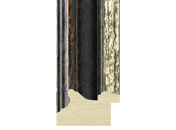 36mm 'Palazzo' Argento Nero FSC Mix 70%