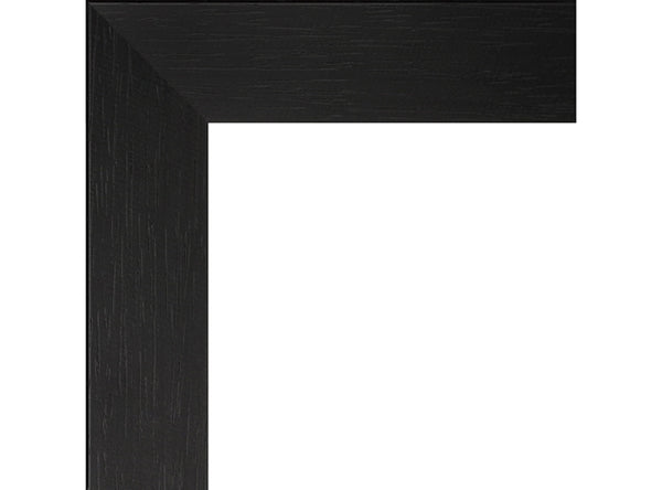 38mm 'Domino' Black Open Grain FSC 100%