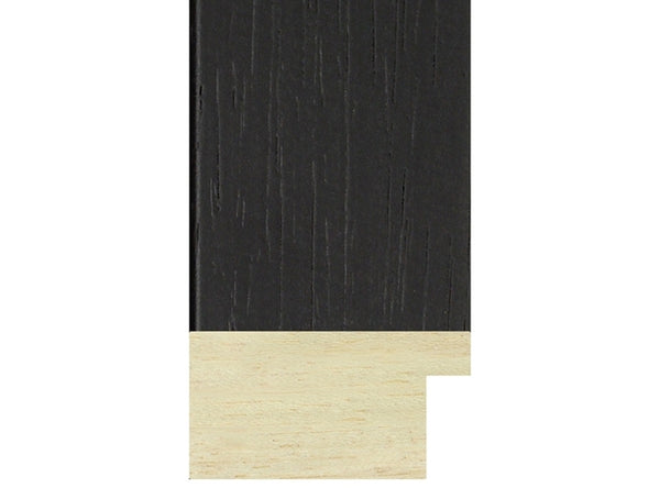 38mm 'Domino' Black Open Grain FSC 100%