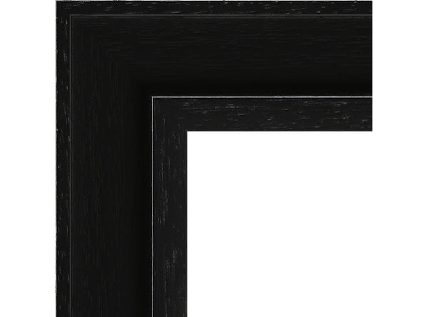 50mm 'St Ives' Black Open Grain FSC 100%