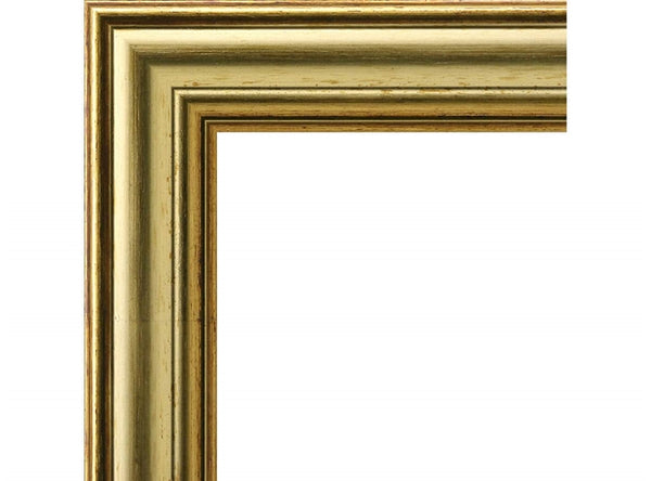34mm 'Auric' Antique Gold Leaf