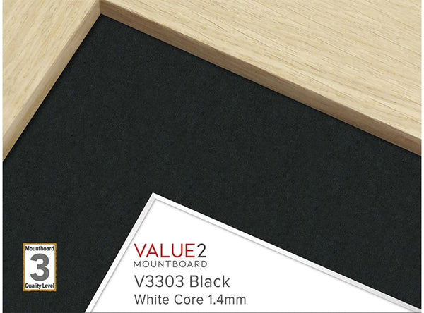 BLACK 1.4mm  - VALUE2 White Core