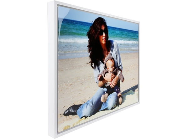 10mm 'Panel Tray' Matt White 4mm Rebate FSC 100%