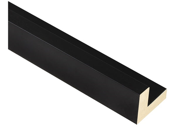 12mm 'Soho' Matt Black 21mm rebate FSC 100%