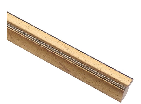 17mm 'Amerei' Gold Leaf & Black