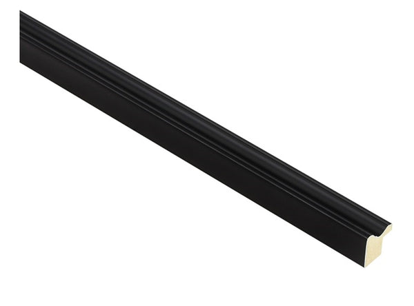 18mm 'Langham Mono' Matt Black