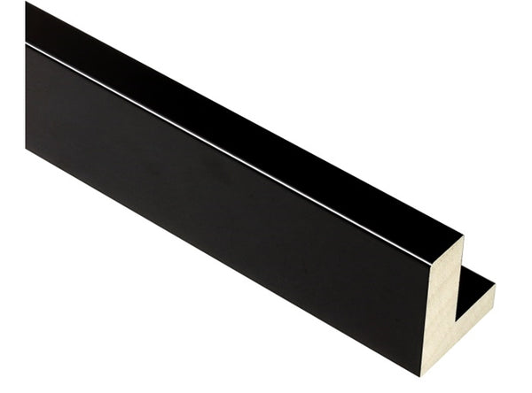 19mm 'Soho' Gloss Black 42mm rebate FSC 100%