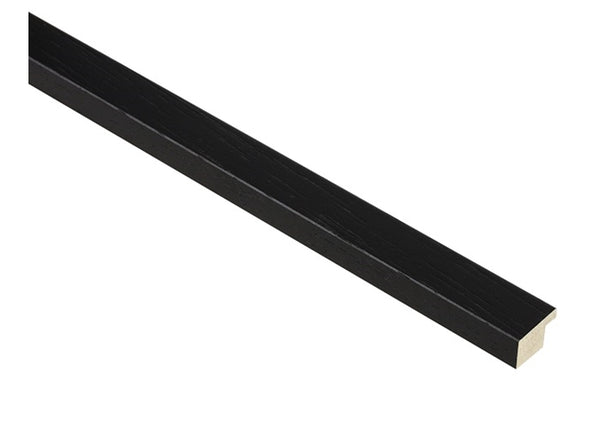 20x13mm 'Domino' Black Open Grain FSC 100%