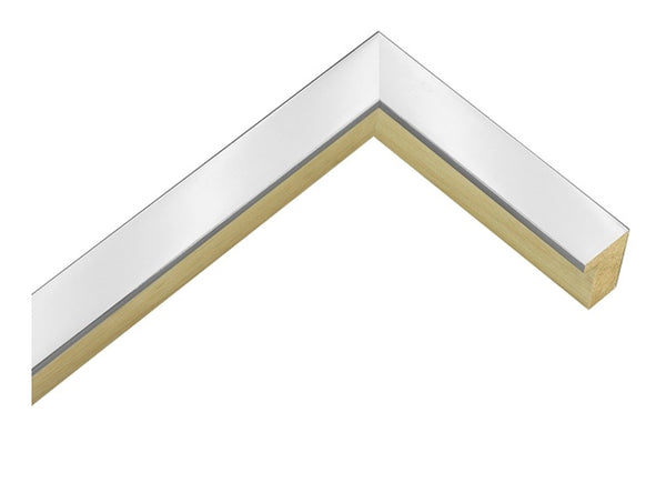 20mm 'Trocadero' Bright Silver