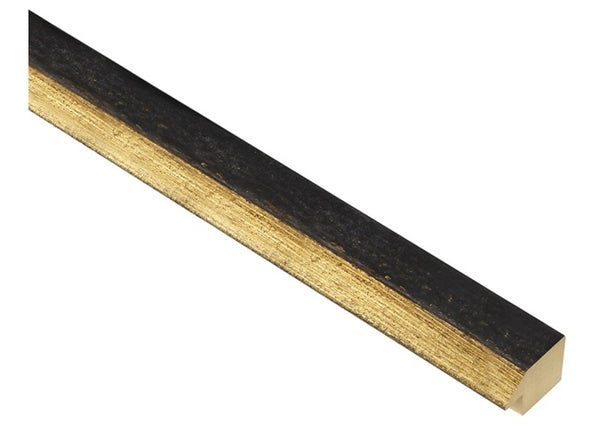 29mm 'Fino' Dusty Black/Gold