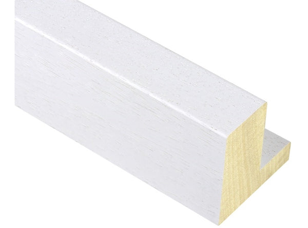 30mm 'Revival L' White 42mm rebate