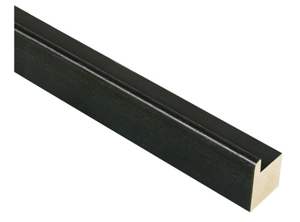 30mm deep 'Floater' Black Open Grain 8mm rebate FSC 100%
